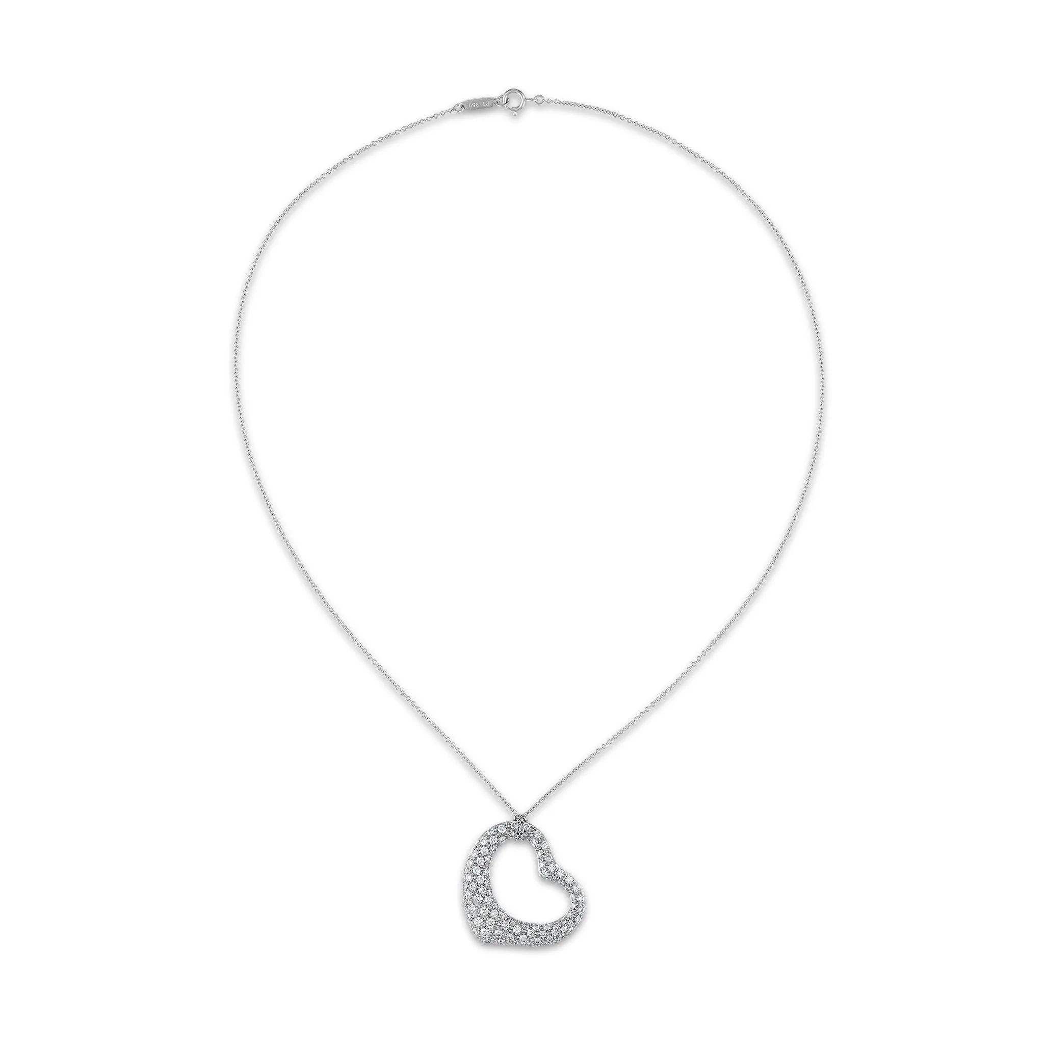 Tiffany & Co. by Elsa Peretti - Open Heart Necklace