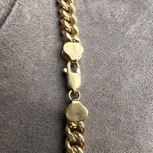 Vintage Curb Link Chain Necklace