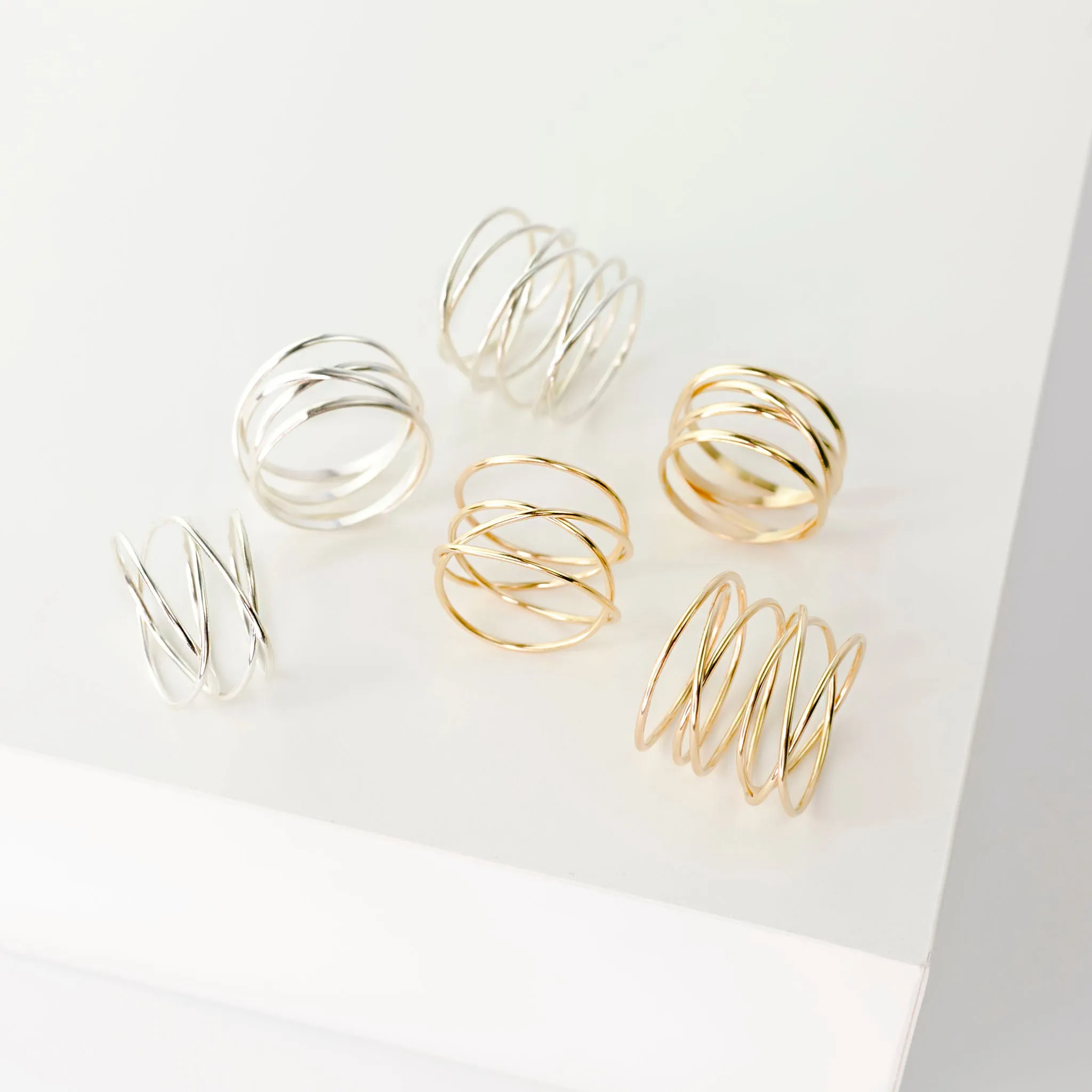 Woven 6-Band Ring