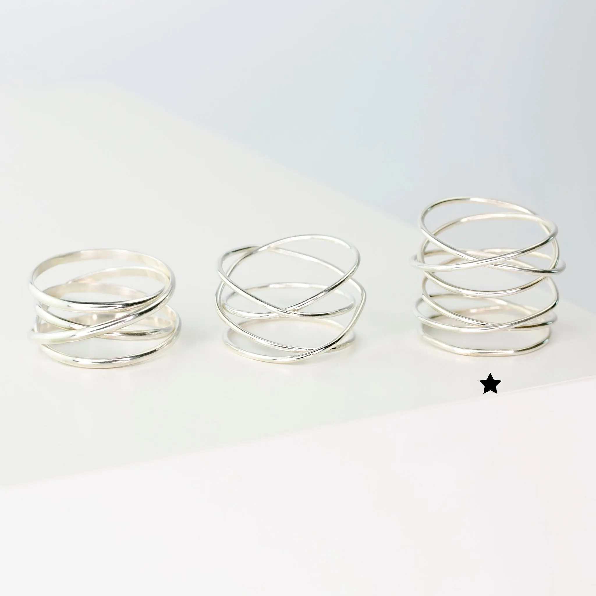 Woven 6-Band Ring